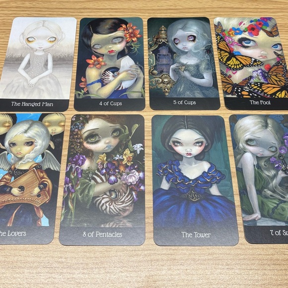 Handmade Tarot Deck with Pouch - Art by Jasmine Beckett-Griffith - Picture 2 of 4